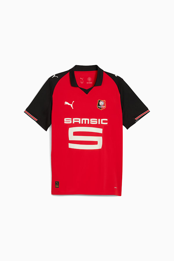 Stade Rennais FC 25/26 Home Jersey Men, PUMA Red-PUMA Black, extralarge-GBR