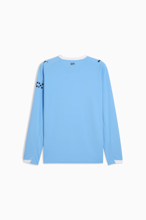 Manchester City 25/26 Long Sleeve Home Jersey Men, Team Light Blue-PUMA White, extralarge-GBR