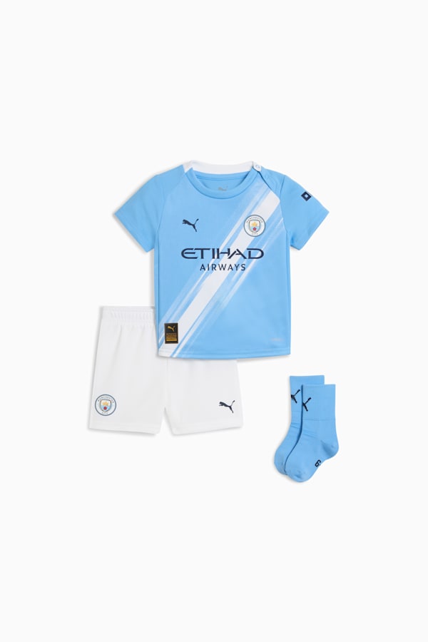 Manchester City 25/26 Home Babykit Toddler, Team Light Blue-PUMA White, extralarge-GBR
