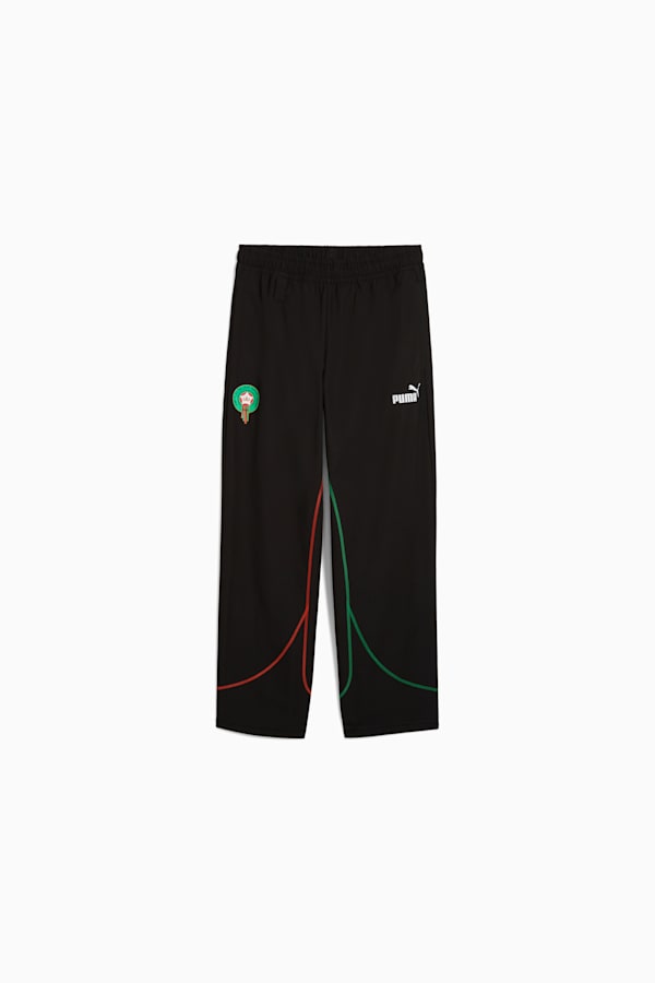 Morocco ftblStatement Track Pants Men, PUMA Black-PUMA Red-Archive Green, extralarge