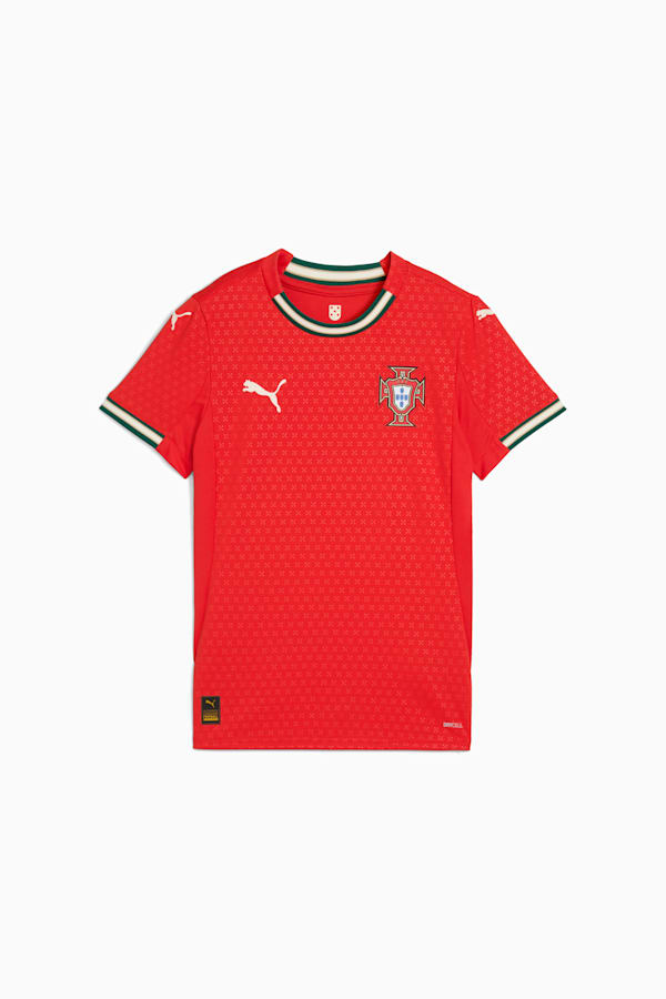 Portugal 2025 Home Jersey Women, Sport Red-Sugared Almond, extralarge