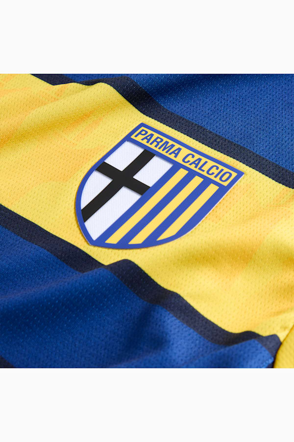 Parma Calcio 24/25 Away Jersey Men, Clyde Royal-Faster Yellow, extralarge