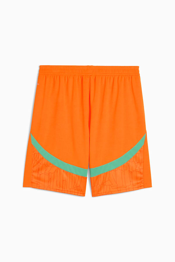 Ivory Coast 2025 Shorts Men, Rickie Orange-Jade Frost, extralarge