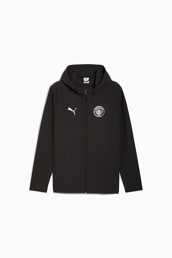 Manchester City Training Softshell Jacket Men, PUMA Black-PUMA Silver, extralarge-GBR