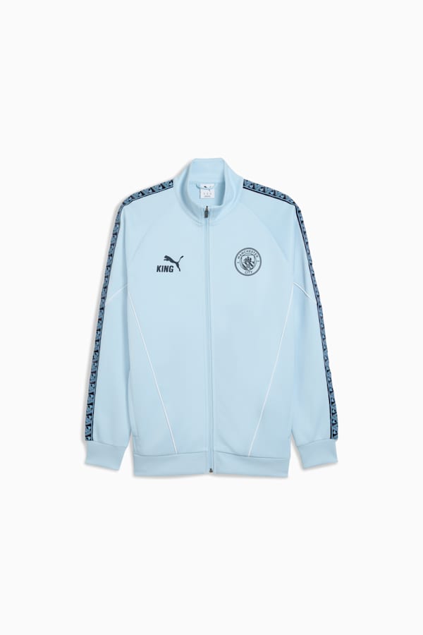 Manchester City KING Anthem Jacket Men, Silver Sky-Deep Navy, extralarge-GBR