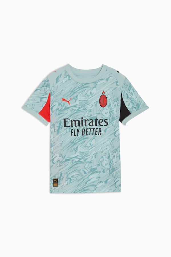 AC Milan 25/26 Goalkeeper Jersey Youth, Modern Mint-For All Time Red, extralarge-GBR