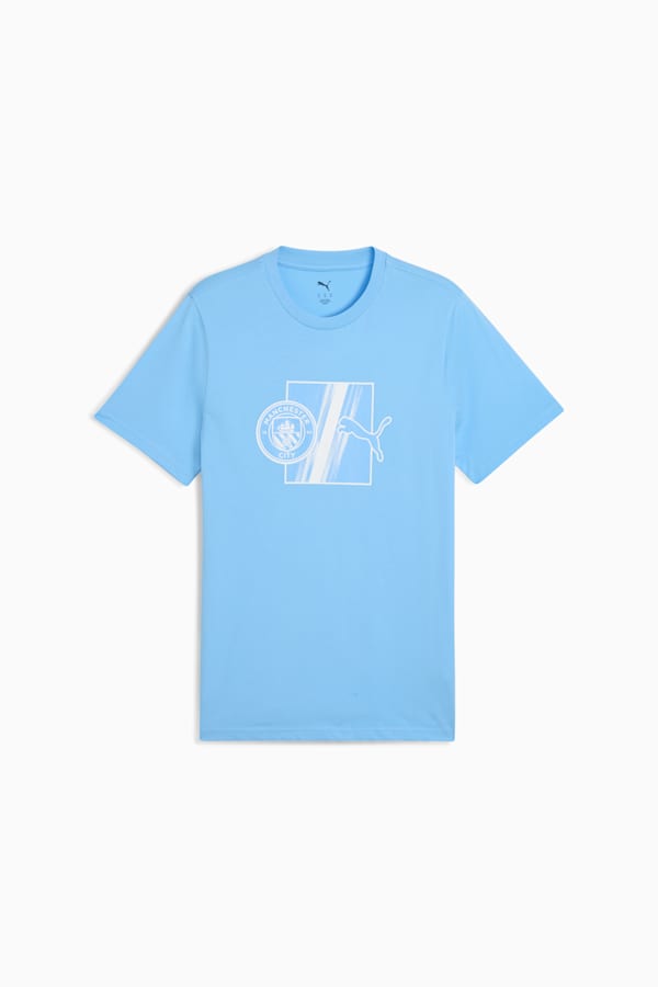 Manchester City FtblCulture Tee Men, Team Light Blue-PUMA White, extralarge-GBR