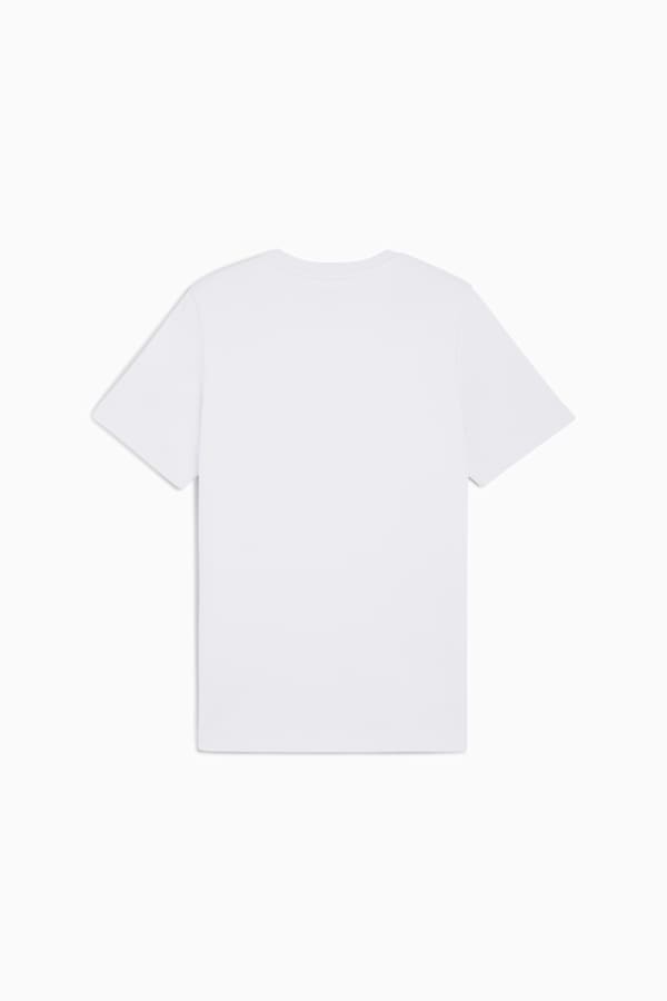 Manchester City FtblEssentials Tee Men, PUMA White-Team Light Blue, extralarge-GBR