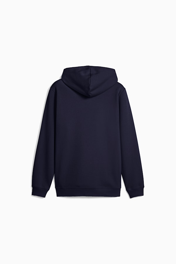 Manchester City FtblEssentials Hoodie Men, PUMA Navy-Team Light Blue, extralarge-GBR