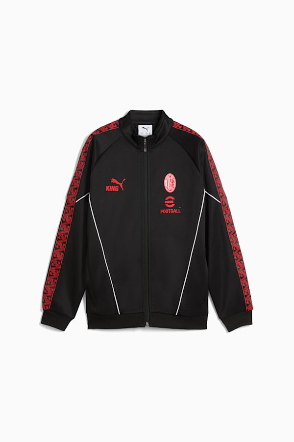 AC Milan KING Anthem Jacket Youth, PUMA Black-For All Time Red, extralarge-GBR