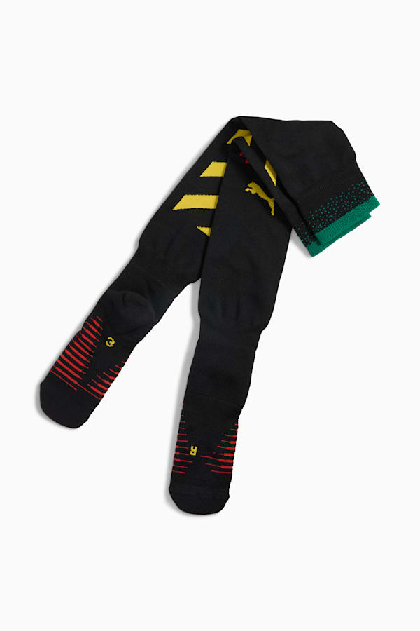 AC MILAN x OFF-WHITE™ Graphic Socks Men, PUMA Black-Yellow Sizzle, extralarge-GBR
