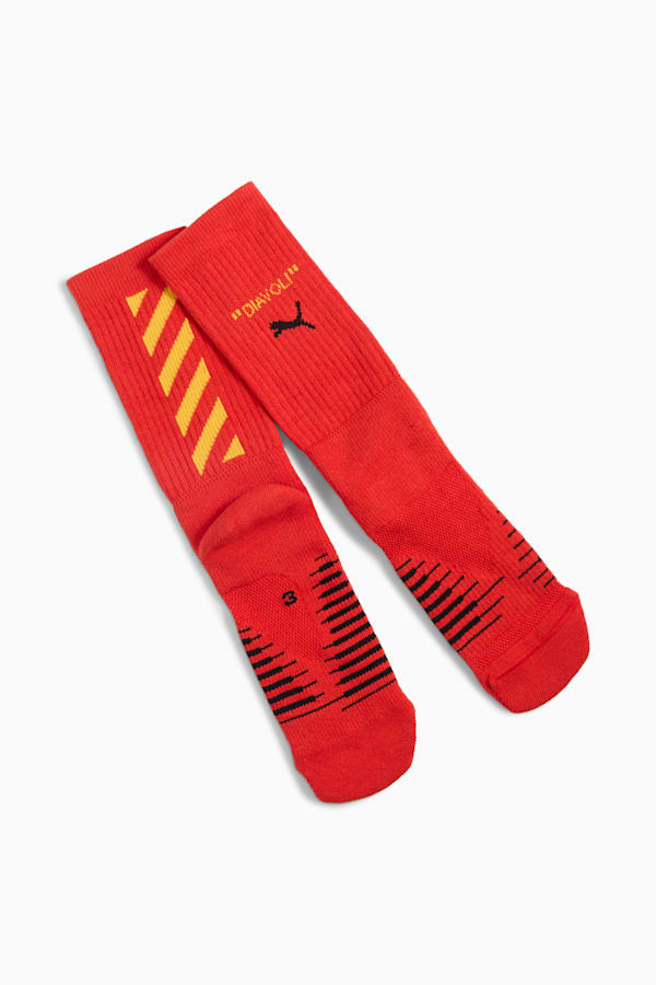 AC MILAN x OFF-WHITE™ Socks Men, For All Time Red-Yellow Sizzle, extralarge-GBR