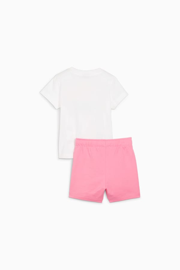 Minicats Tee and Shorts Set Toddler, Fast Pink, extralarge