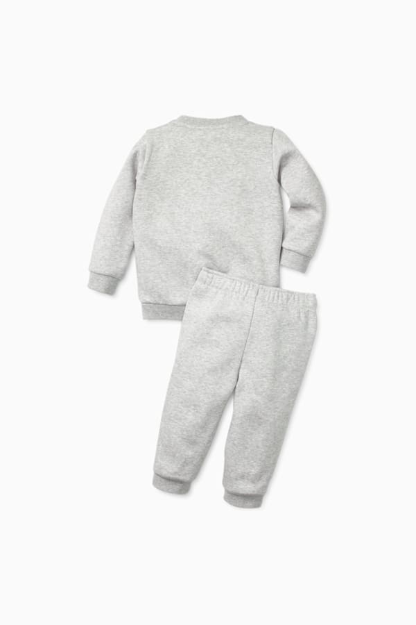 Essentials Minicats Crew Neck Jogger Suit Toddler, Light Gray Heather, extralarge-GBR