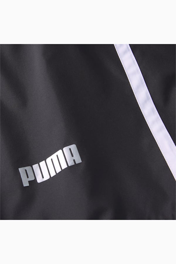 ESS+ Colour-blocked Youth Windbreaker, Puma Black, extralarge-GBR