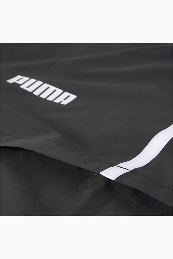 Essentials Solid Windbreaker Jacket Men, Puma Black, extralarge