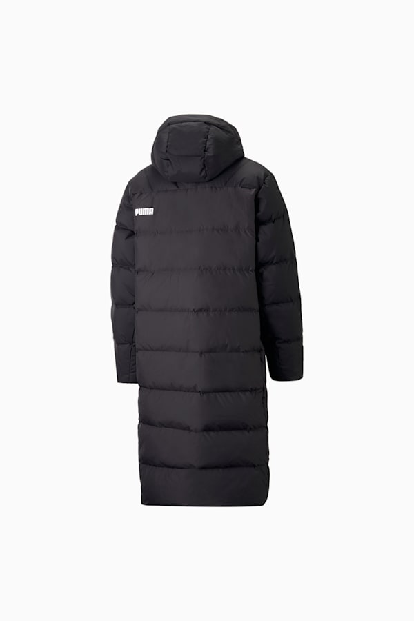 Long Down Coat Men, Puma Black, extralarge