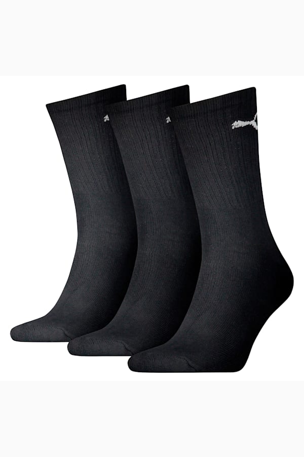 PUMA CREW SOCK 3P, black, extralarge
