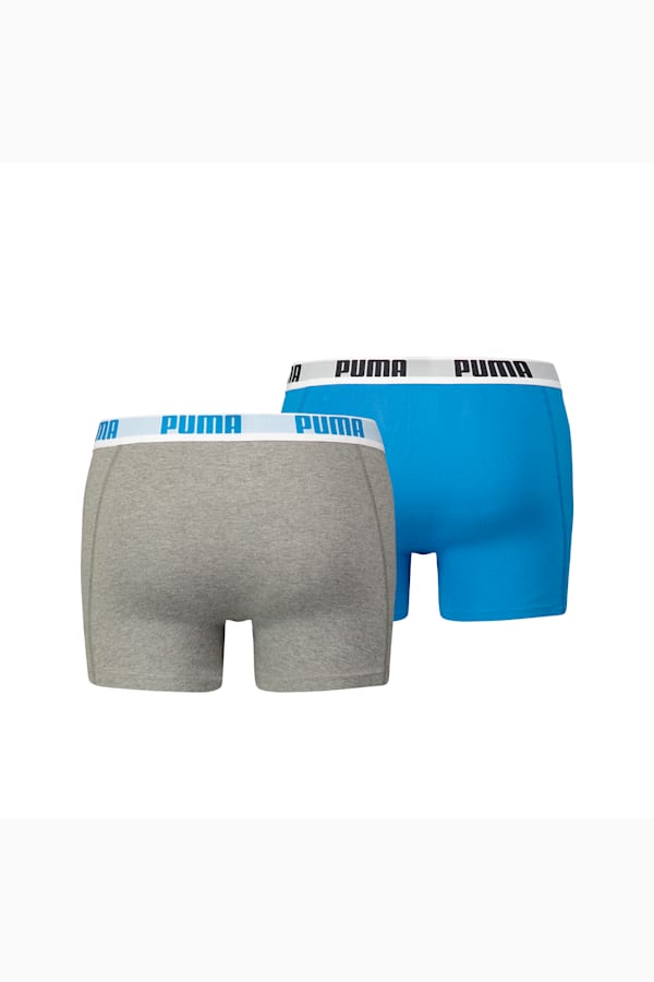 Basic Short Boxer  2 Pack, blue-grey, extralarge