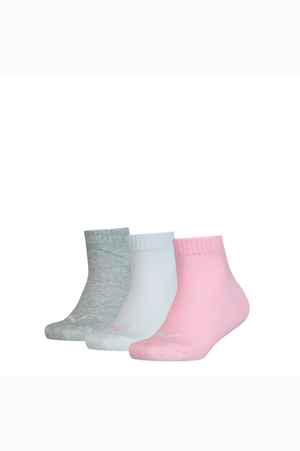 Quarter Socks Kids (3-Pack), rose water, extralarge