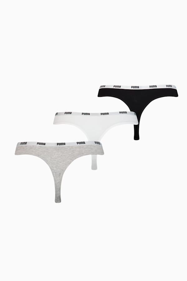 String Women (3-Pack), white / grey / black, extralarge