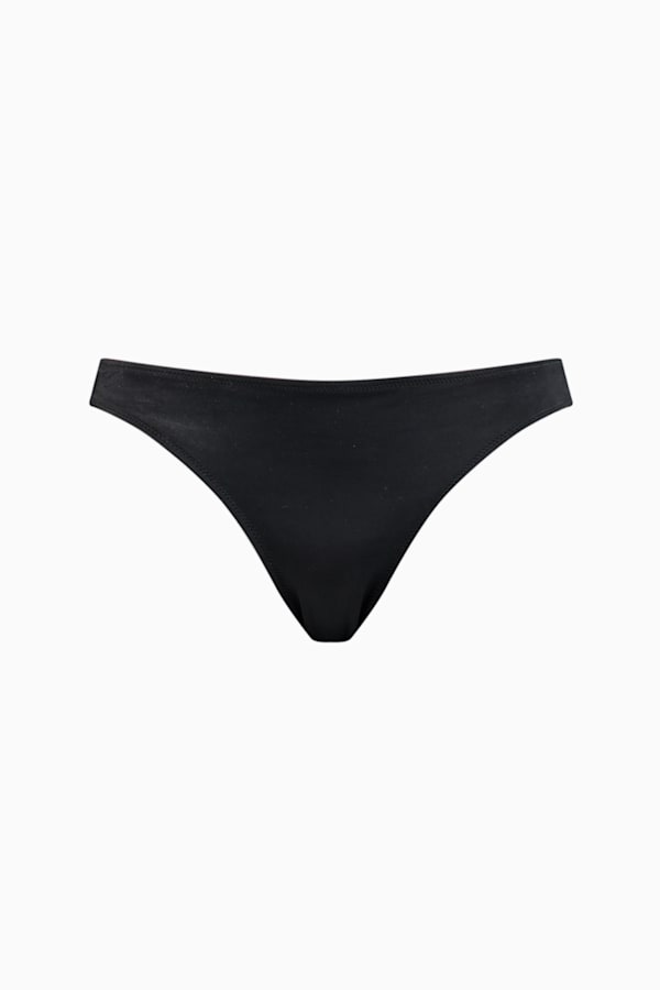 PUMA Swim Women's Classic Bikini Bottom, black, extralarge