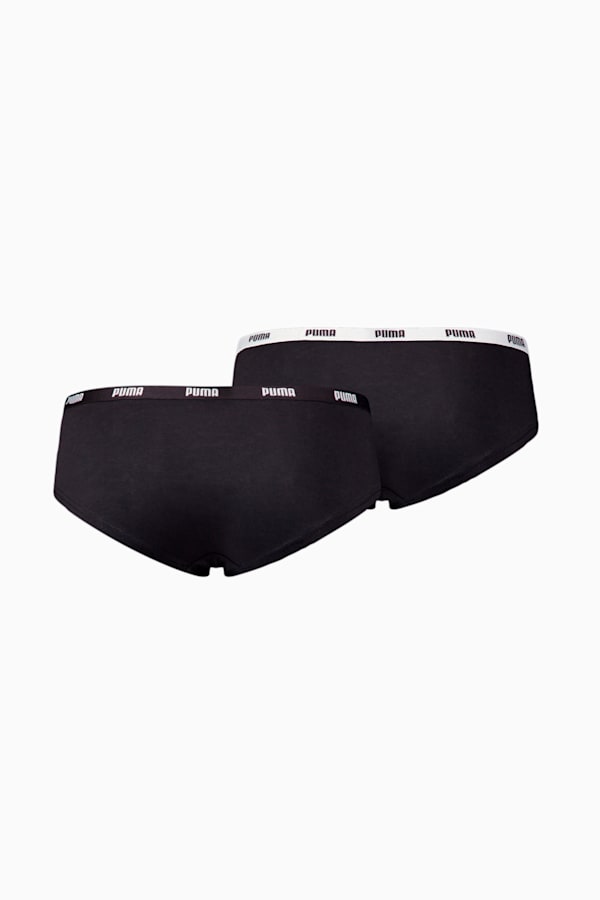 PUMA Women's Hipster 2 Pack, black, extralarge