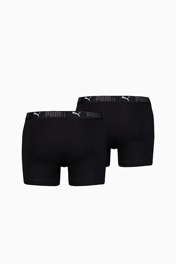 PUMA Sport Men's Cotton Boxers 2 Pack, black, extralarge