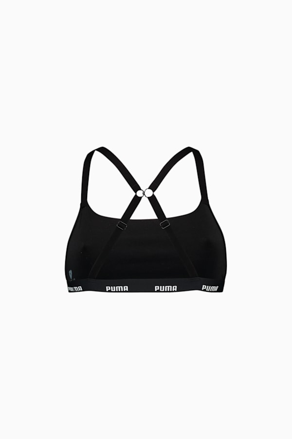 Women's Cross-Back Bralette, black, extralarge-GBR