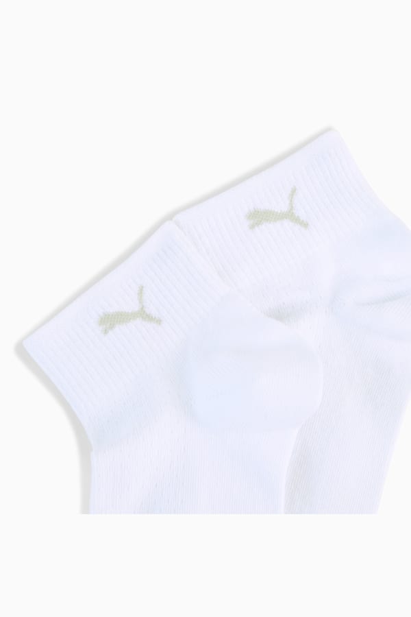 PUMA Women's Quarter Socks 2 pack, white, extralarge