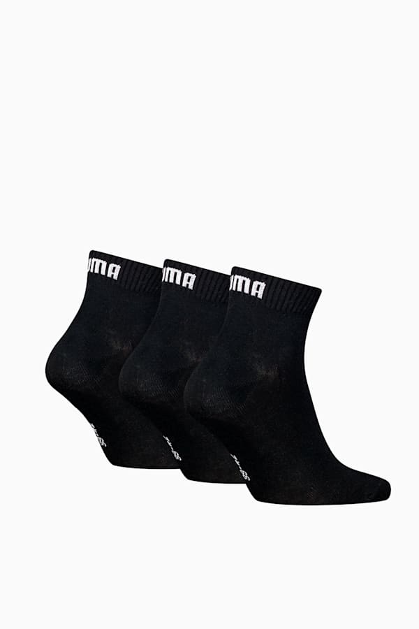 Quarter Socks 3 Pack Unisex, black, extralarge-GBR