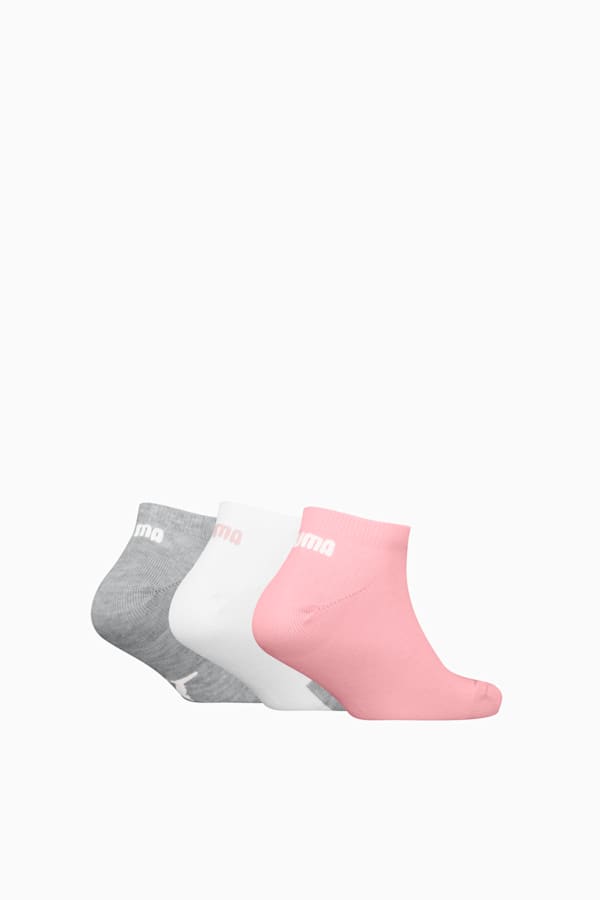 Sneaker Socks Youth (3-pack), pink / grey, extralarge-GBR