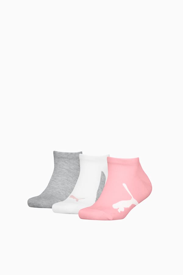 Sneaker Socks Youth (3-pack), pink / grey, extralarge-GBR