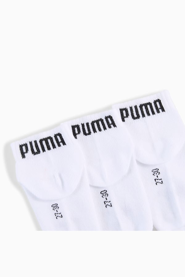 Quarter Socks Youth (3-pack), white, extralarge
