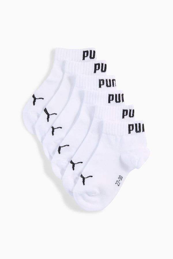 Quarter Socks Youth (3-pack), white, extralarge