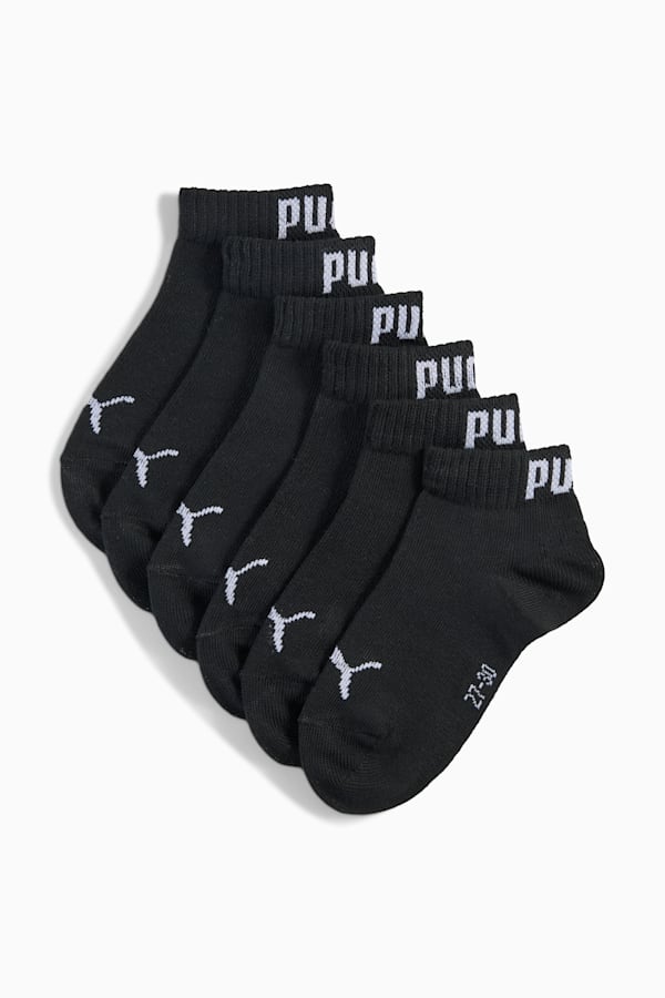 Quarter Socks Youth (3-pack), black, extralarge