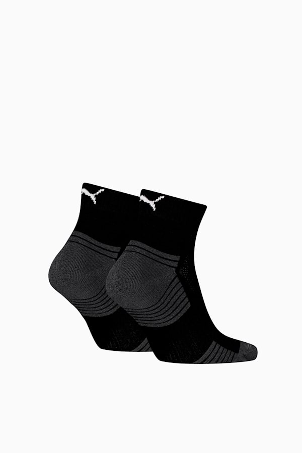 Quarter Socks (3 Pack) Unisex, Black, extralarge-GBR