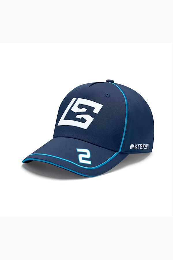 Williams Racing 2024 Logan Sargeant Driver Cap, NAVY, extralarge