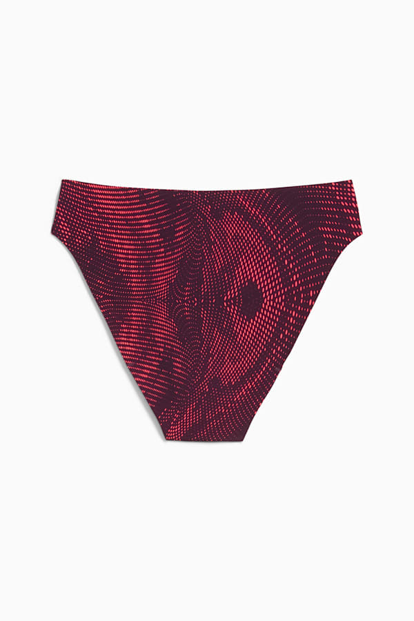 PUMA x Modibodi Seamfree Active Moderate-Heavy Bikini, Flame Haze Pink, extralarge