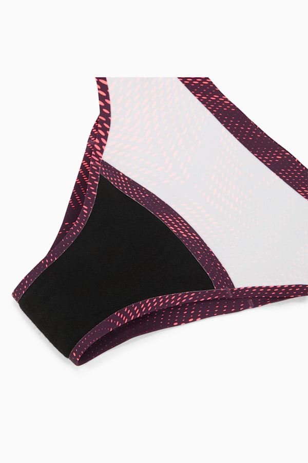PUMA x Modibodi Seamfree Active Moderate-Heavy Bikini, Flame Haze Pink, extralarge