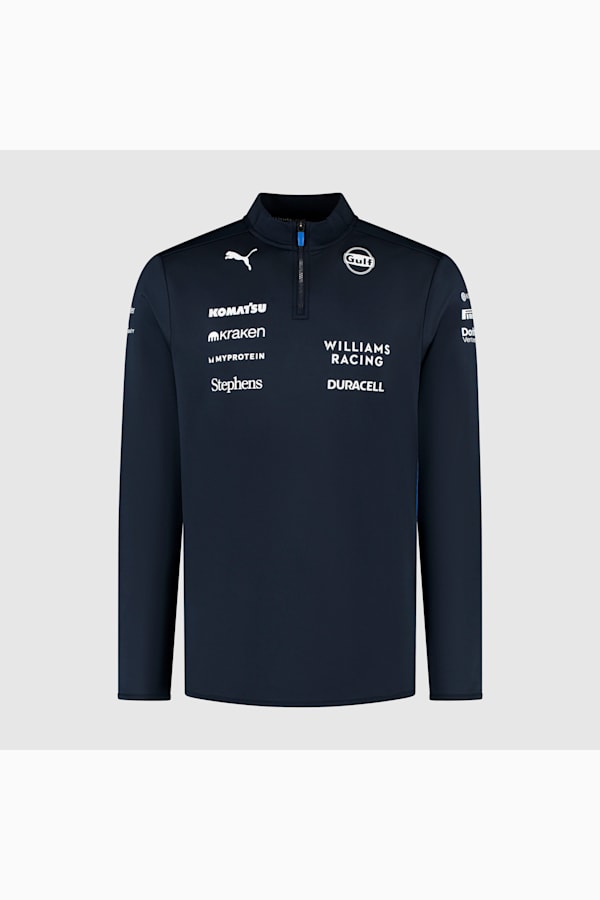 Williams Racing 2025 Replica 1/4 Zip Top Men, NAVY, extralarge-GBR