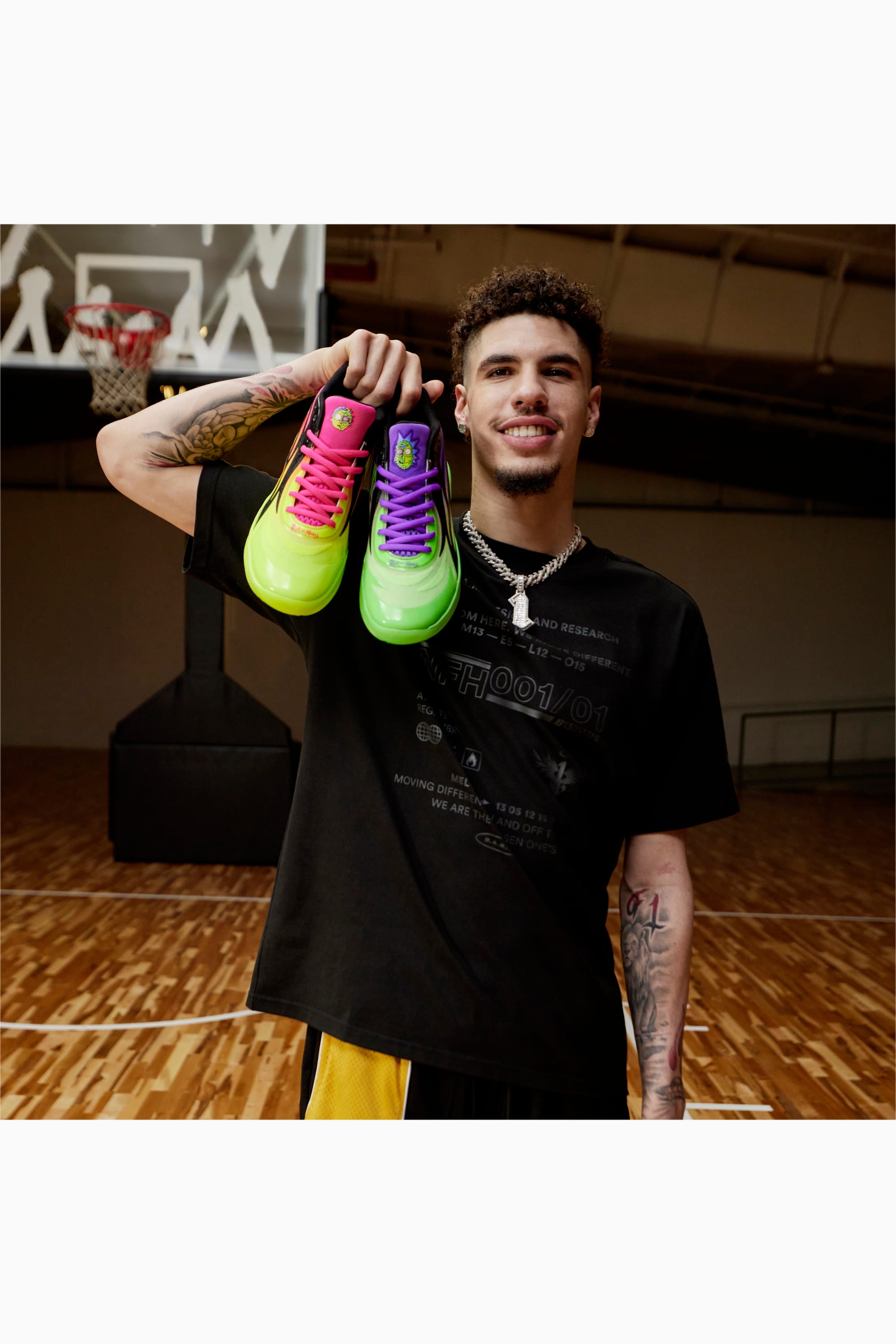 Puma mismatched shoes hotsell