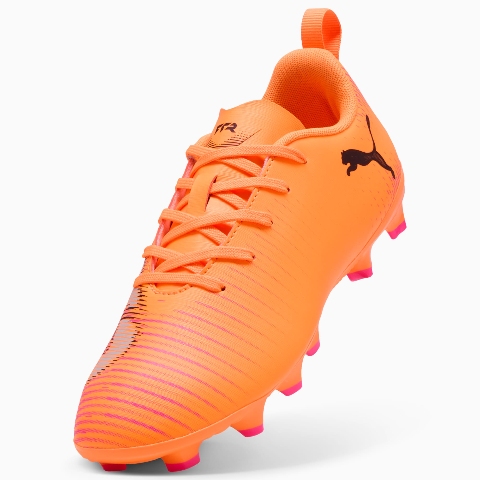 Chuteira de Campo FUTURE 8 PLAY Juvenil | orange | PUMA