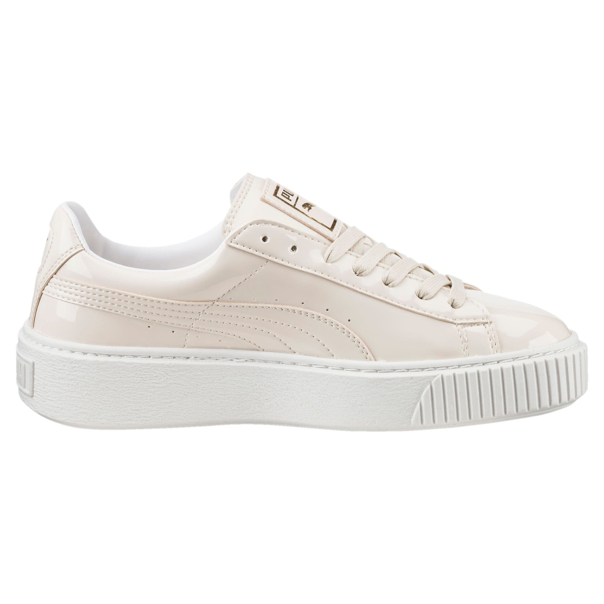puma basket platform patent oatmeal puma basket platform patent oatmeal