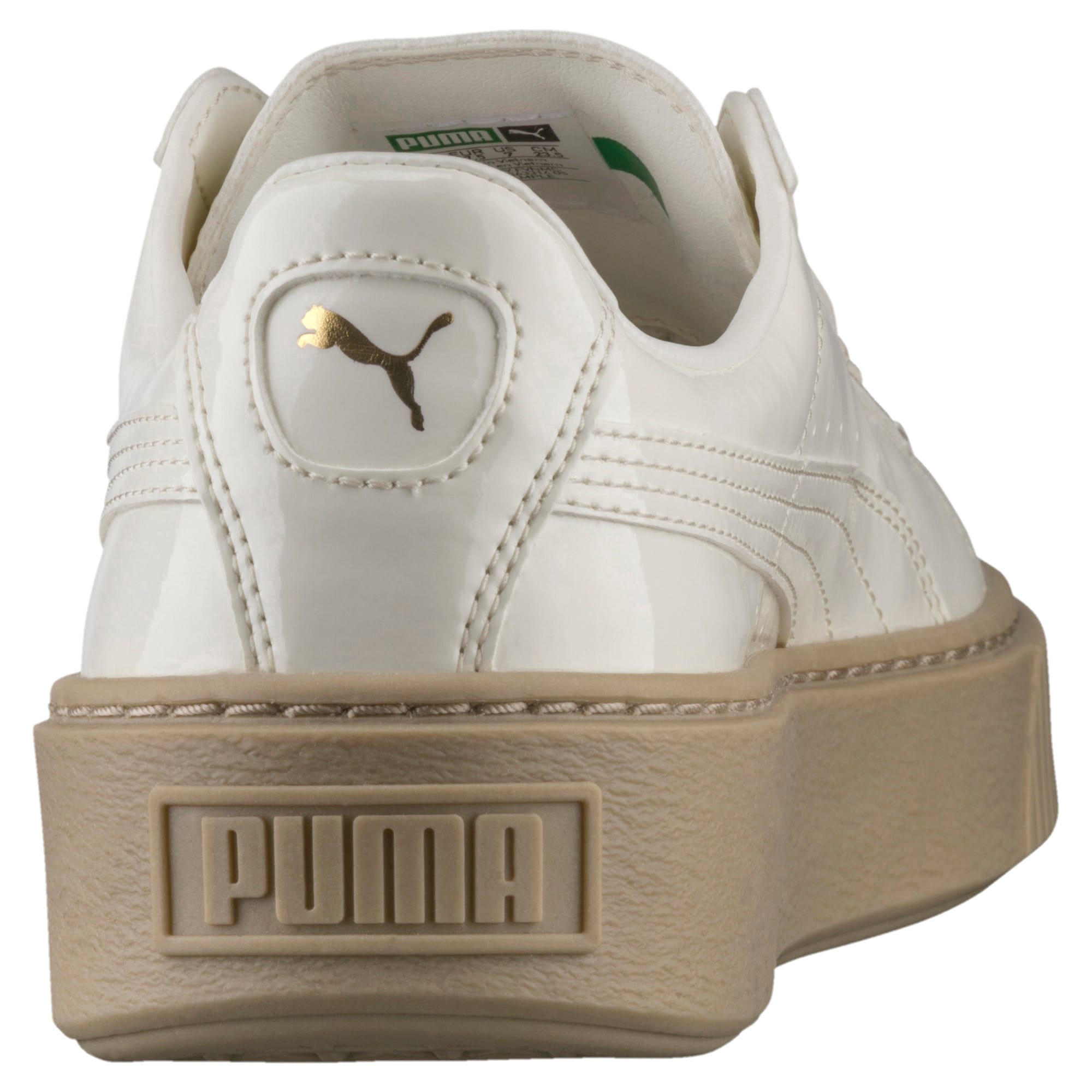 puma basket platform patent mujer puma basket platform patent mujer