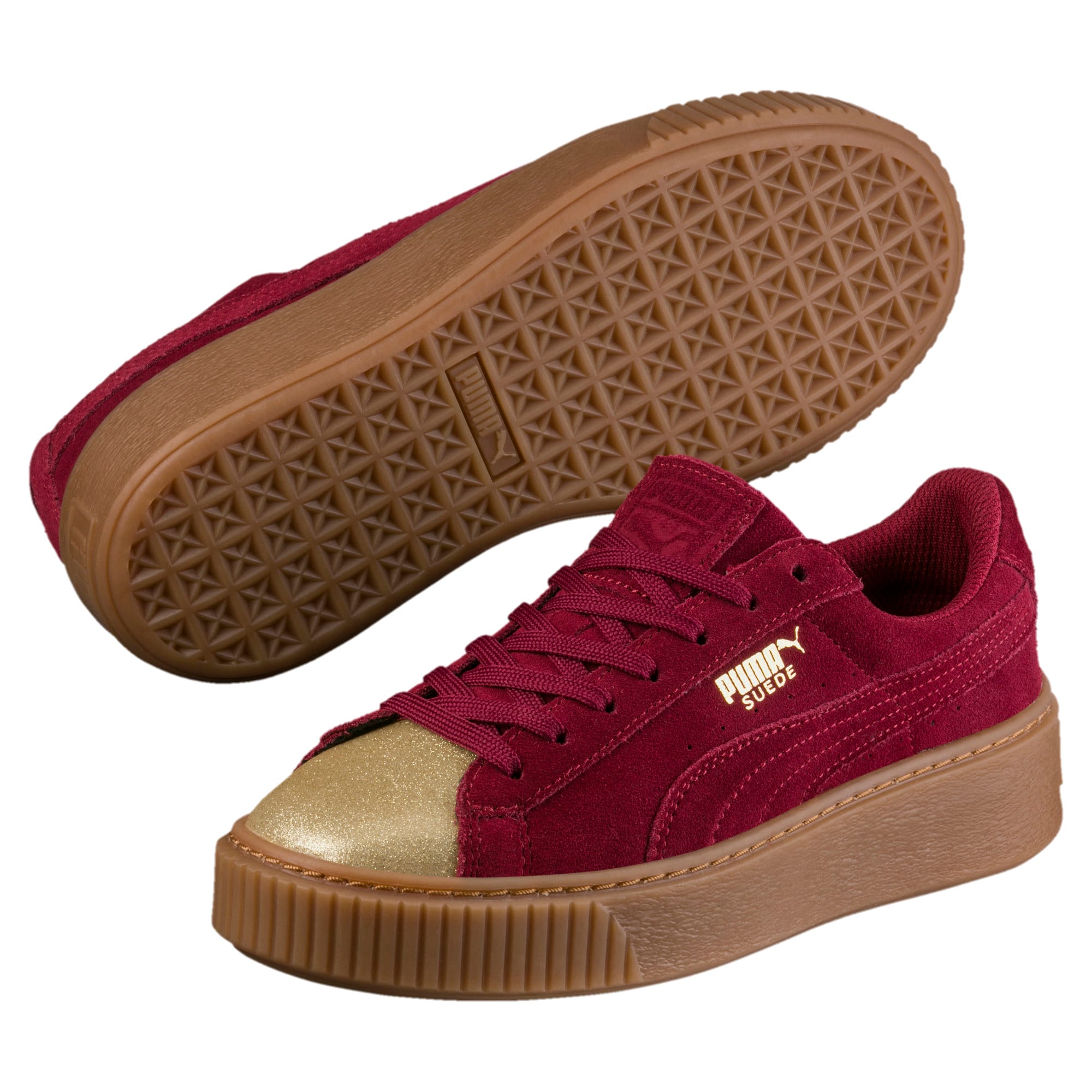 puma suede platform bambina puma suede platform bambina