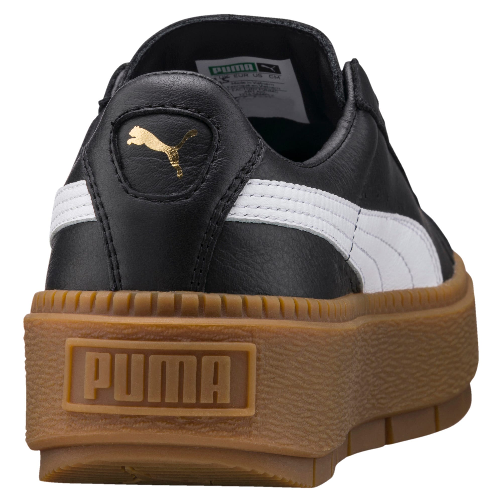 puma platform trace leather puma platform trace leather