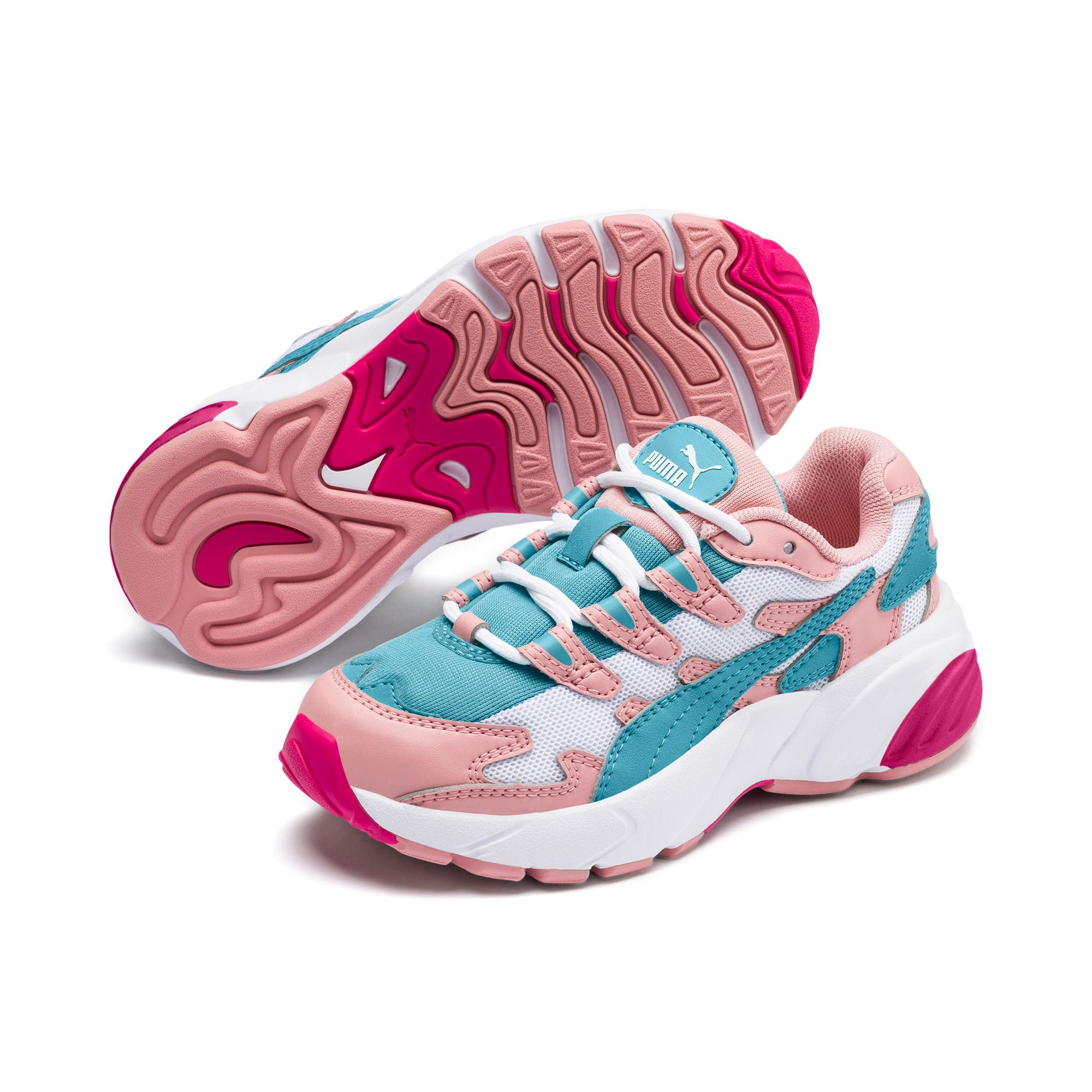 scarpe puma training bambino rose