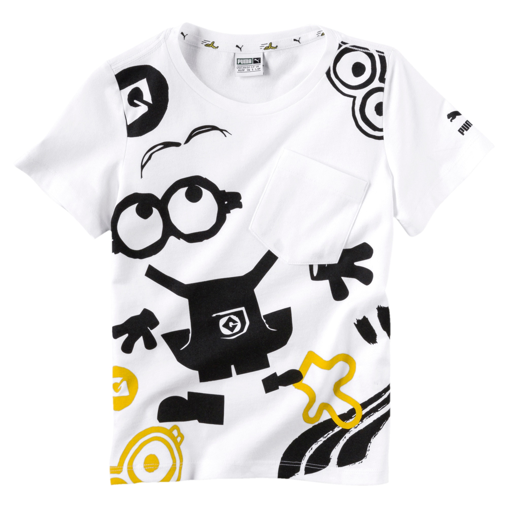 Puma Childrens Minions T Shirt Childrens Minions Tee T Shirts