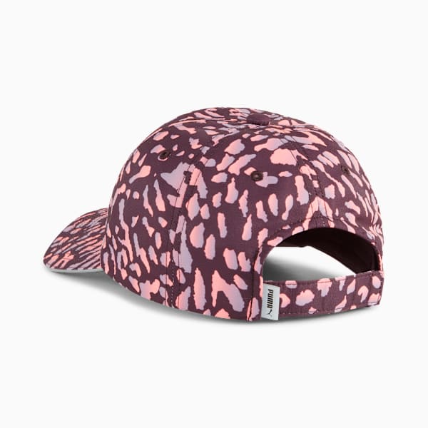 Quick Dry Women's Running Cap, Midnight Plum-Skin AOP, large-MEX